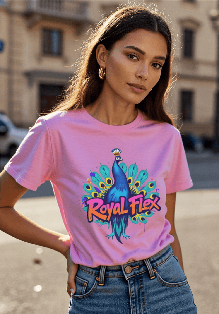 Royal Flex Peacock Tee