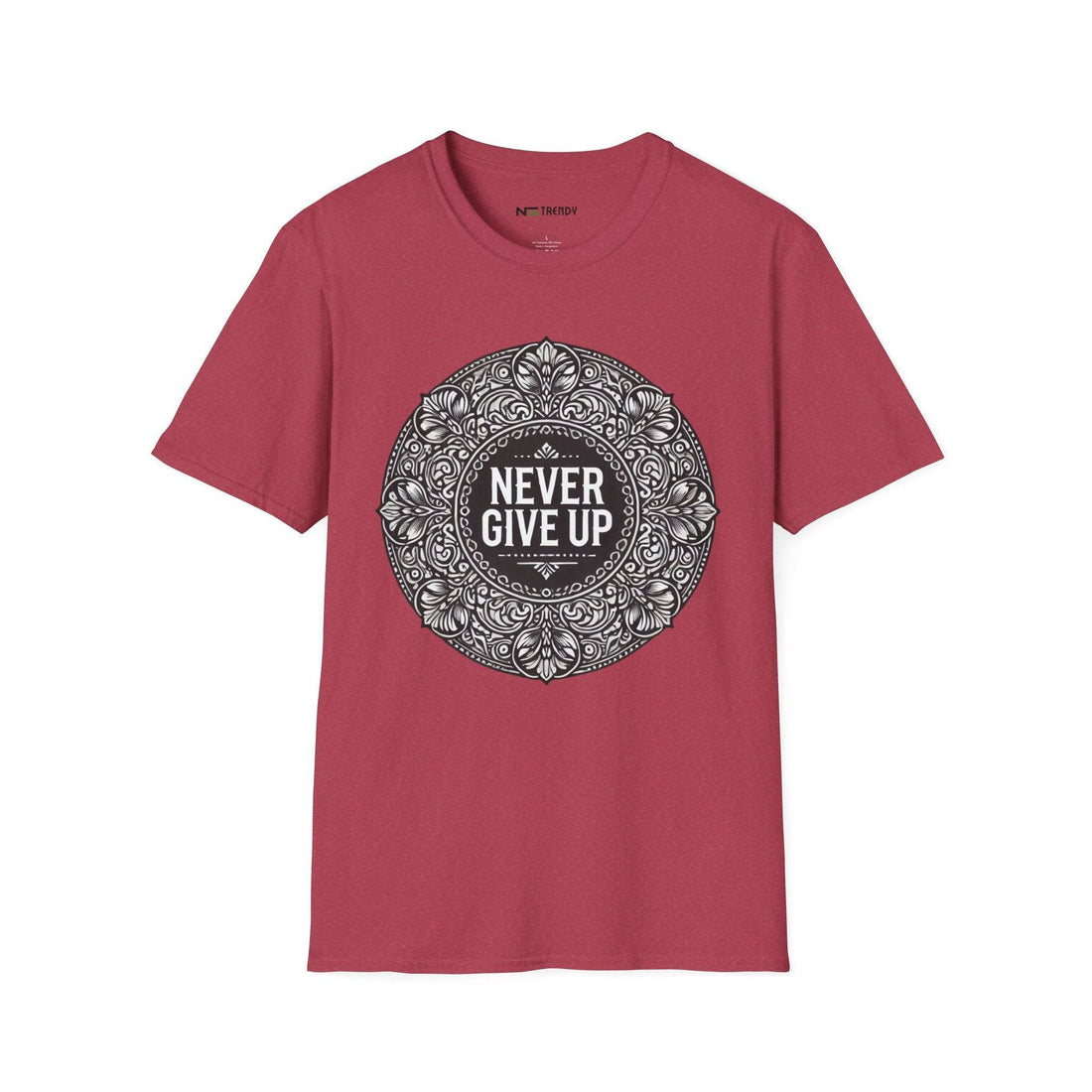 Never Give Up Tee | Motivational & Positive Vibes