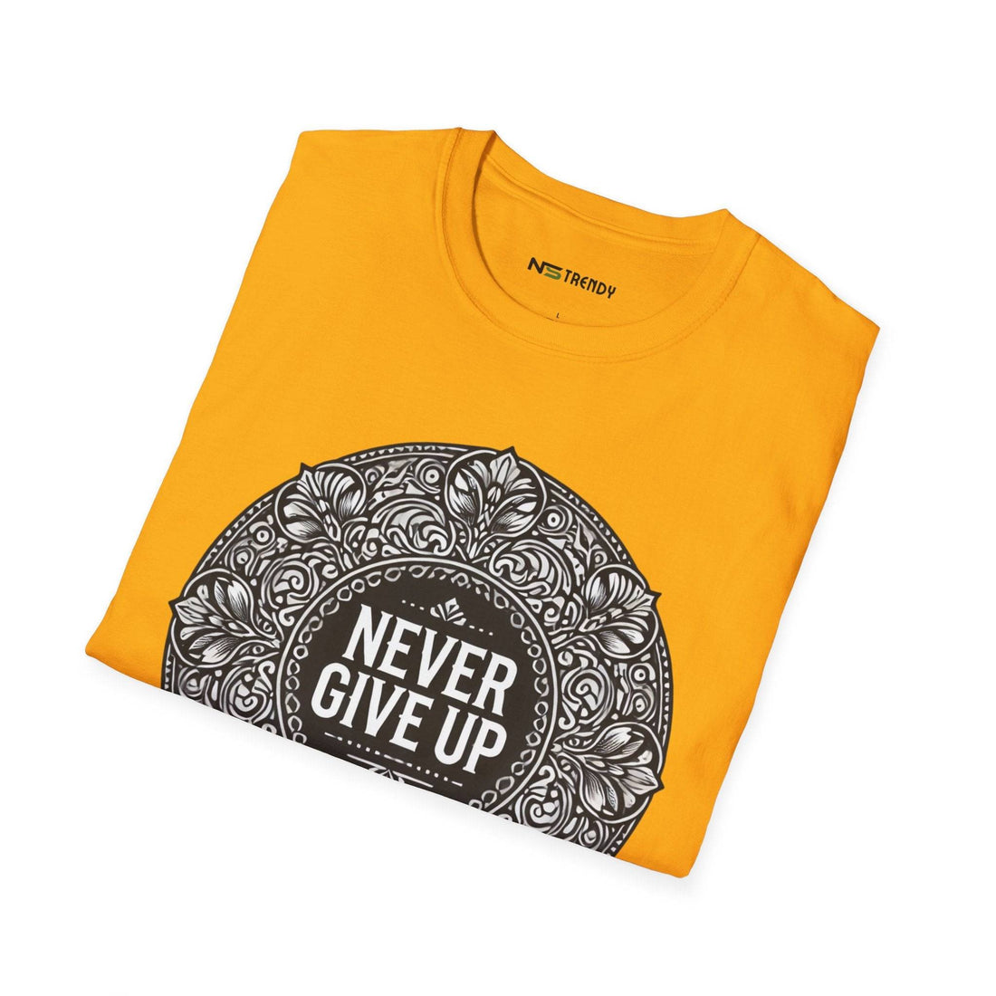 Never Give Up Tee | Motivational & Positive Vibes
