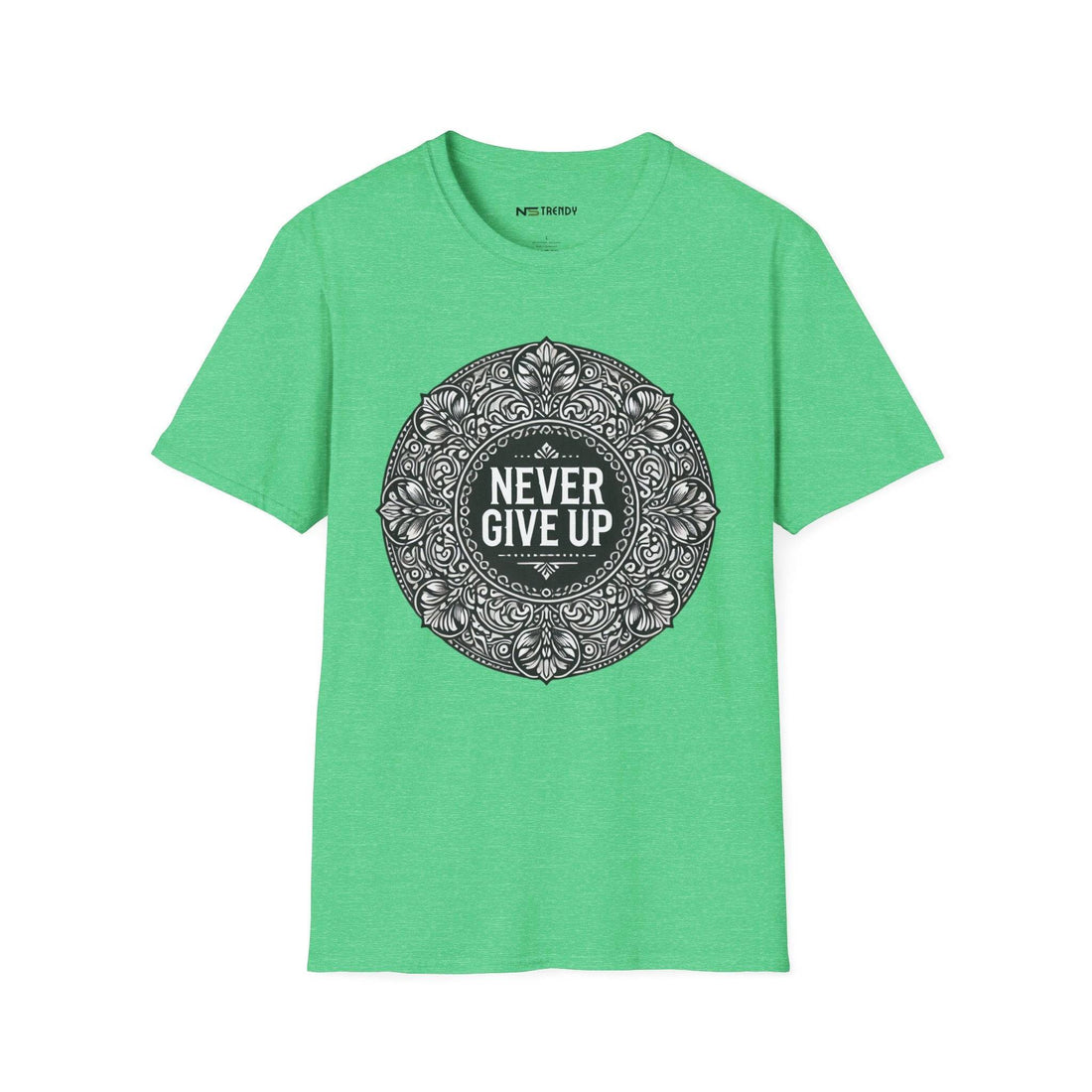 Never Give Up Tee | Motivational & Positive Vibes
