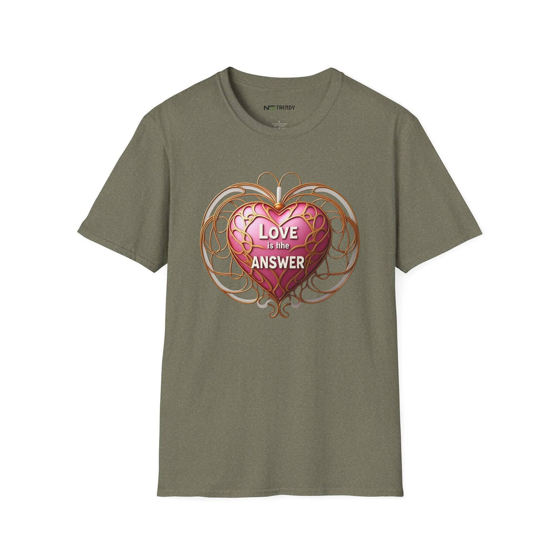 Answer is Love Tee - NS - Trendy