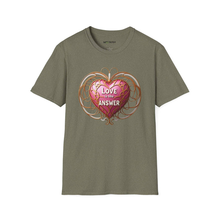 Answer is Love Tee - NS - Trendy