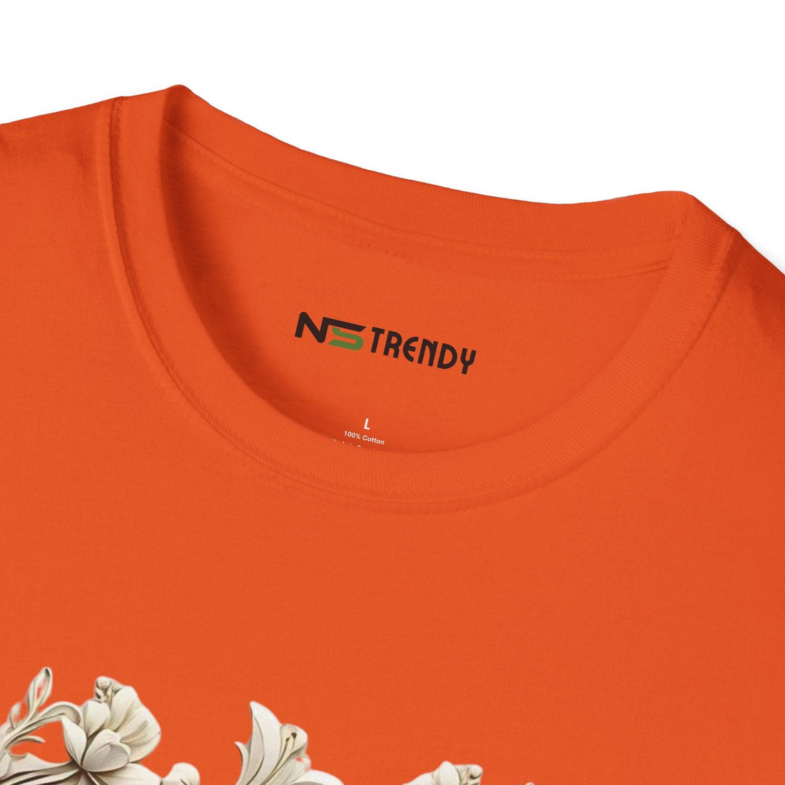 Dove - Blooms Tee - A Symbol of Peace - Beauty - NS - Trendy
