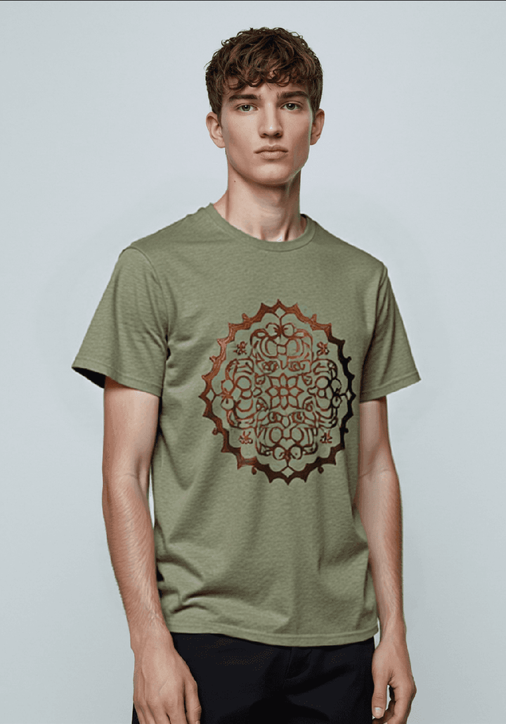 Harmony Mandala Tee - Unique Festival Apparel - NS - Trendy
