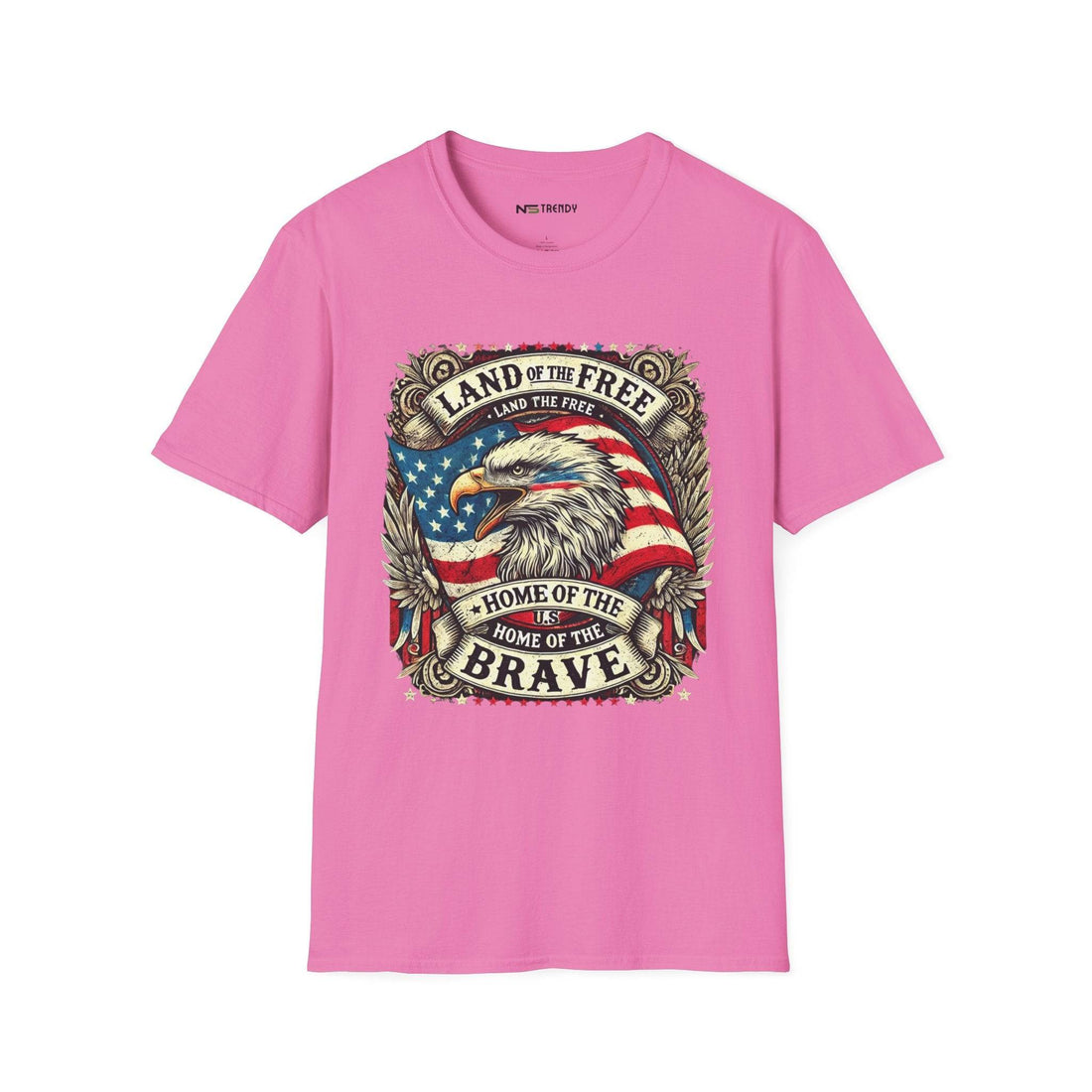 Patriotic Eagle Tee | Freedom & Pride us - NS - Trendy