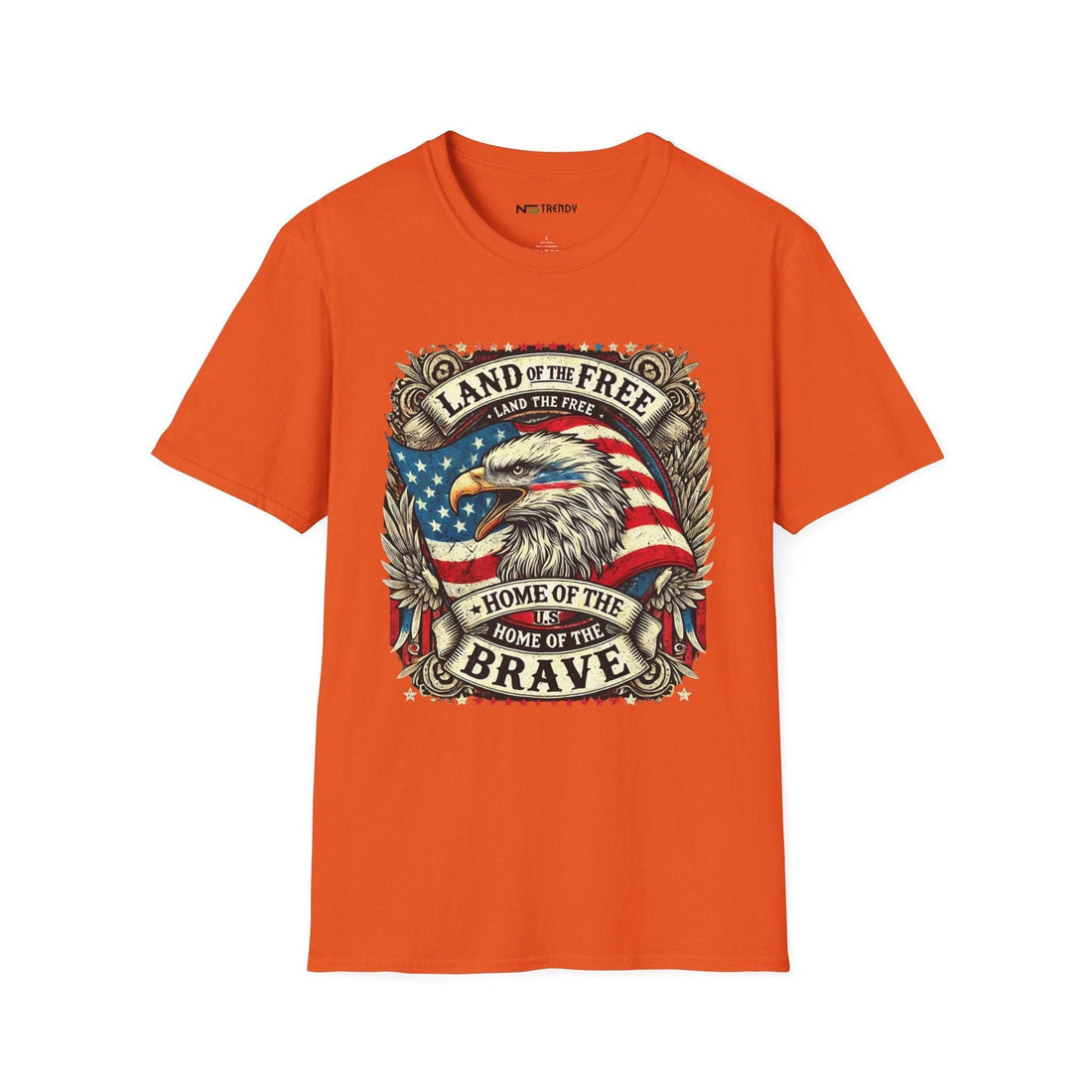 Patriotic Eagle Tee | Freedom & Pride us - NS - Trendy