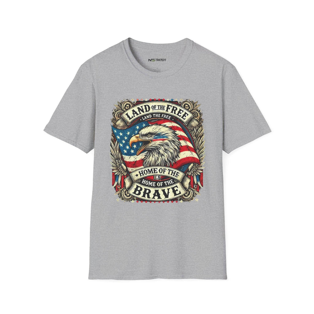 Patriotic Eagle Tee | Freedom & Pride us - NS - Trendy