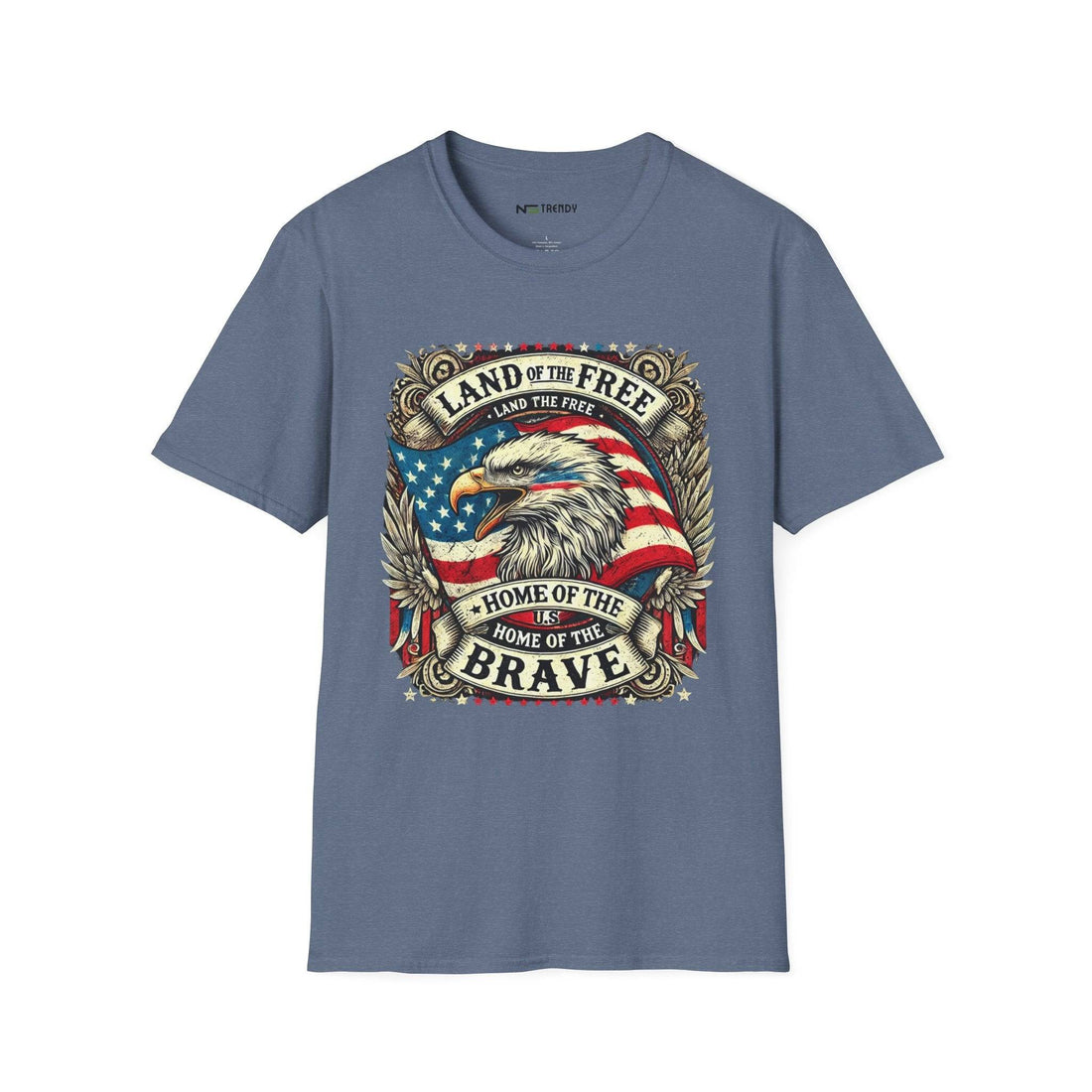 Patriotic Eagle Tee | Freedom & Pride us - NS - Trendy