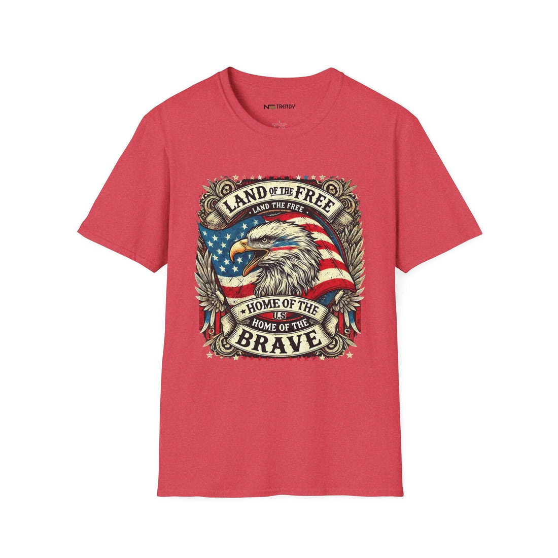 Patriotic Eagle Tee | Freedom & Pride us - NS - Trendy