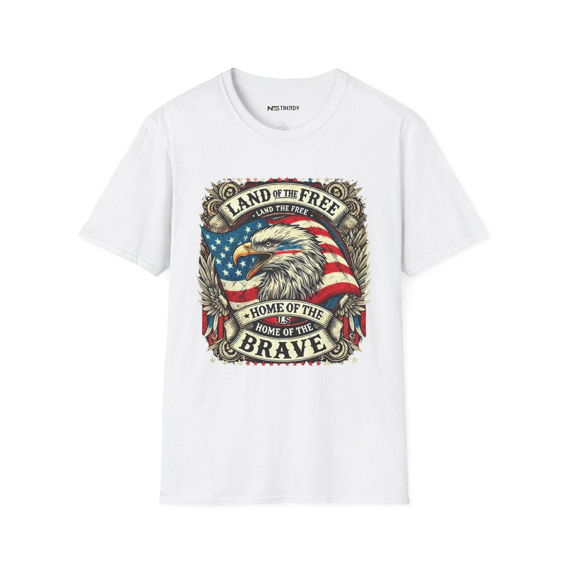 Patriotic Eagle Tee | Freedom & Pride us - NS - Trendy