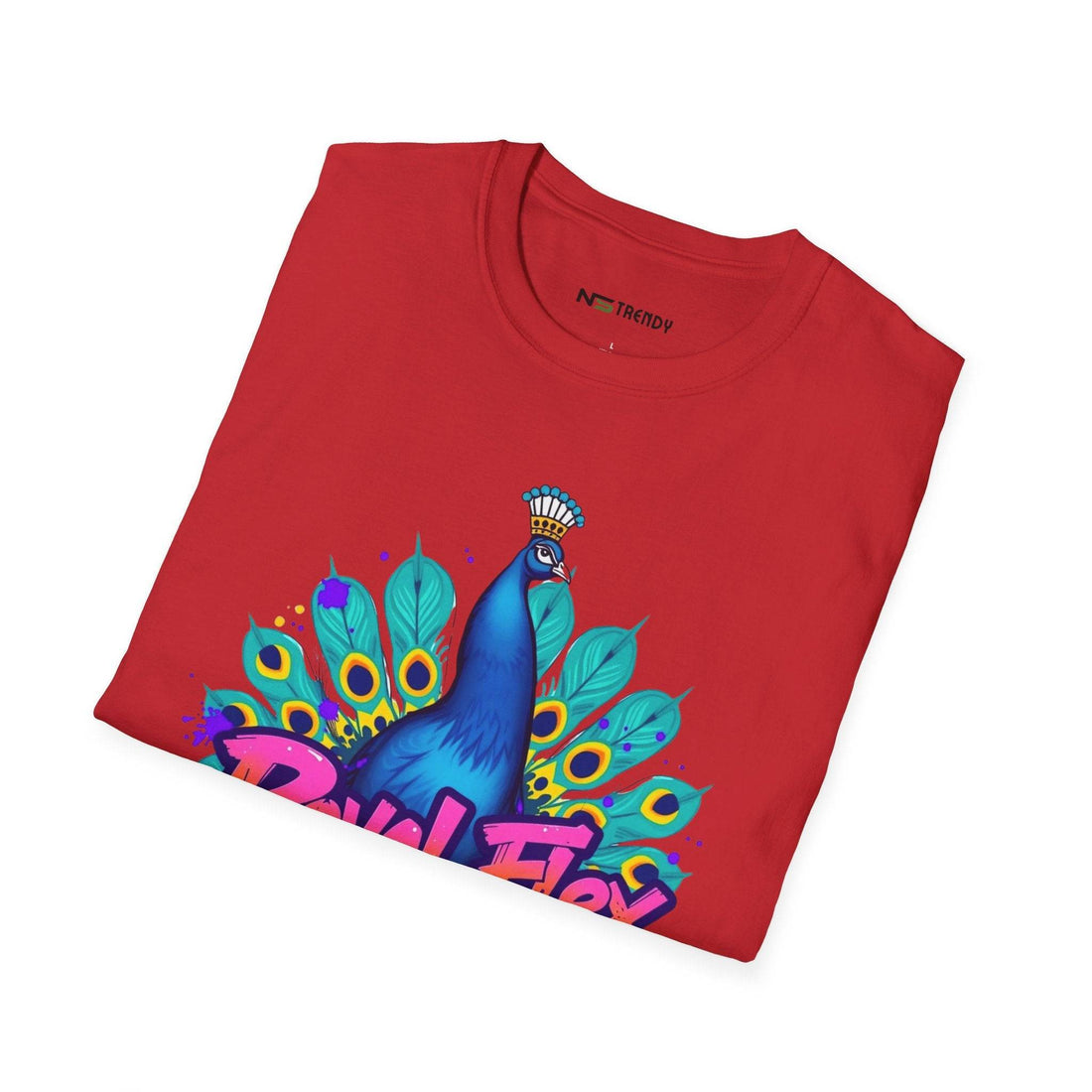 Royal Flex Peacock Tee - NS - Trendy