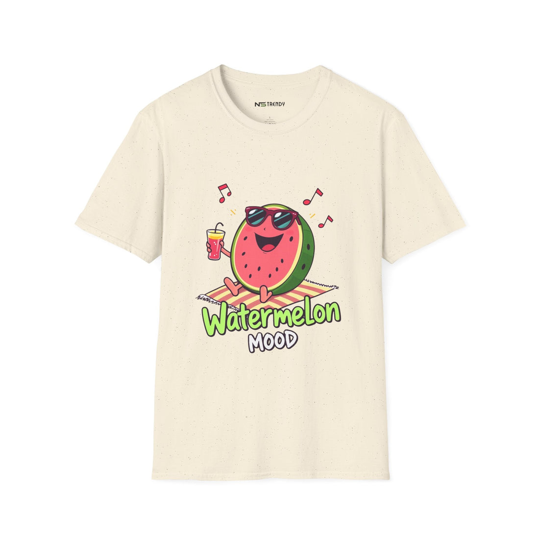 Watermelon Mood Tee – Bold & Juicy Summer Graphic Shirt - NS - Trendy